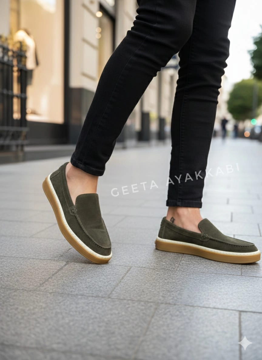 ERKEK GÜNLÜK COMFORT AYAKKABI YEŞİL
