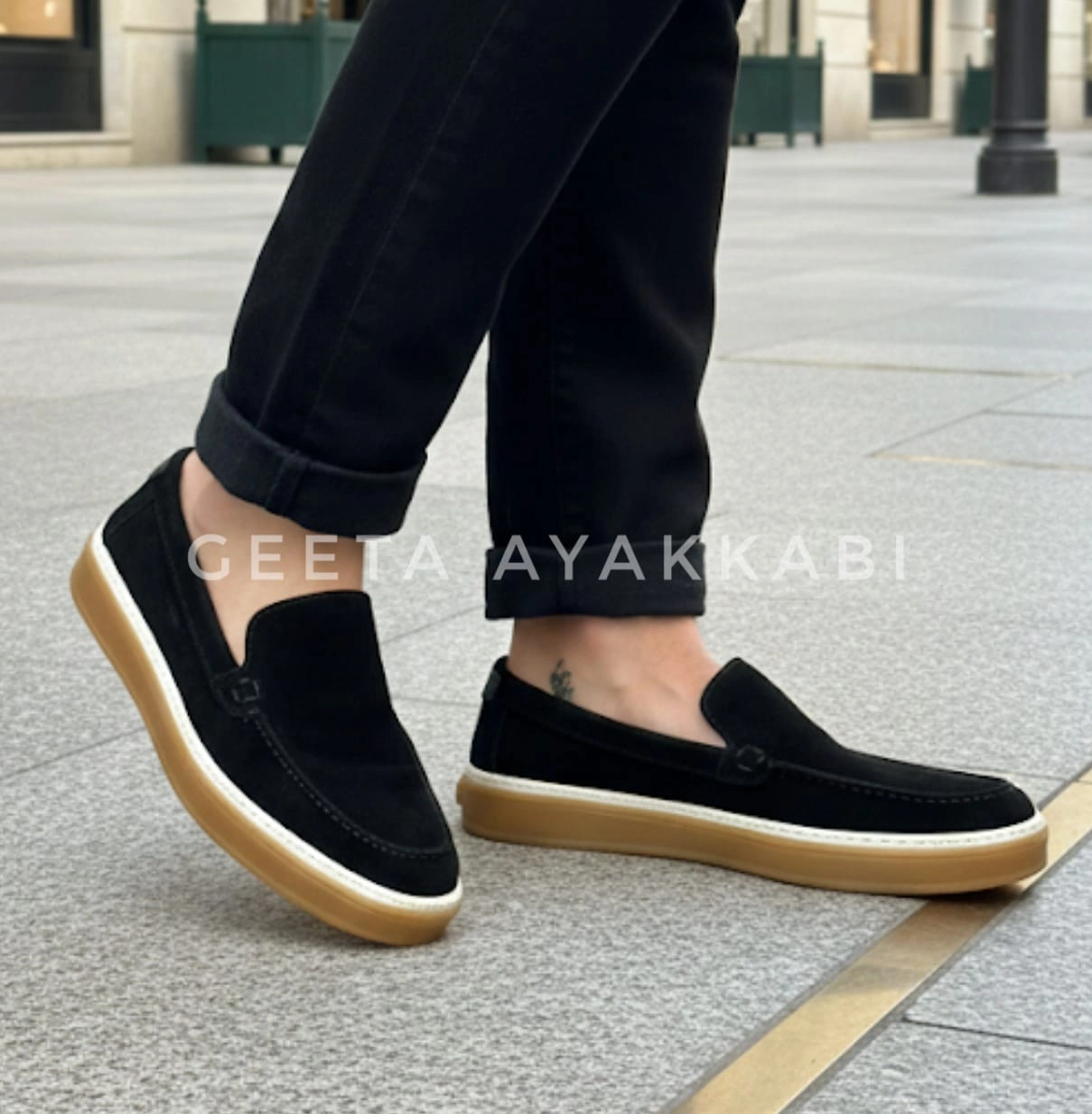 ERKEK GÜNLÜK COMFORT AYAKKABI SİYAH