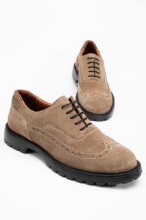 Erkek Hakiki Deri Nubuk Ayakkabı