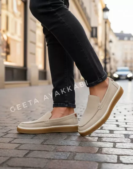 ERKEK GÜNLÜK COMFORT AYAKKABI BEJ