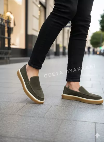 ERKEK GÜNLÜK COMFORT AYAKKABI YEŞİL