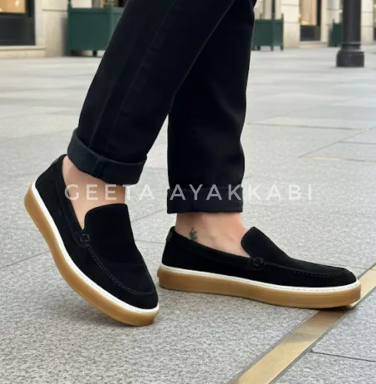 ERKEK GÜNLÜK COMFORT AYAKKABI SİYAH