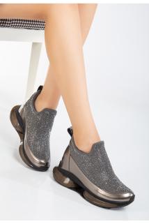 Sneaker Ayakkabı Kadın Rahat Bilekli Air Taban 