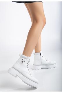 Kadın Günlük Rahat Fermuarlı Bağcıklı Sim Detaylı Postal Bot