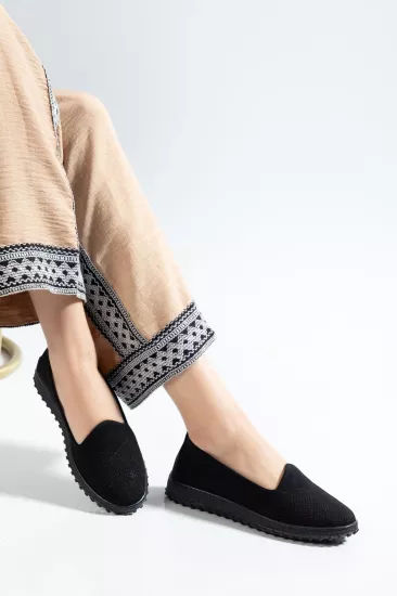 KADIN GÜNLÜK COMFORT AYAKKABI SİYAH KOT