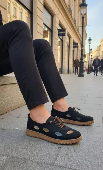 KADIN GÜNLÜK LOAFER AYAKKABI ÇİÇEK DESENLİ